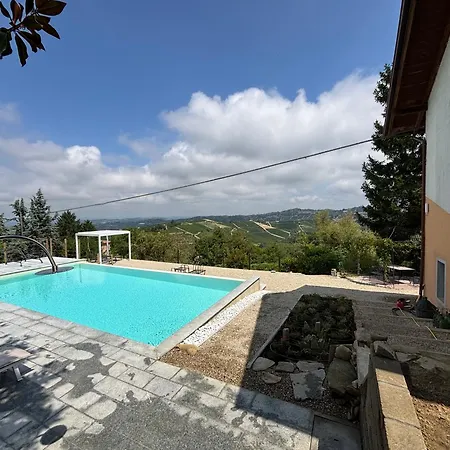 Relais Portaluna Delle Langhe, Private Estate With Pool, 7 Bedrooms, Sleeps 18, Vineyard Views ヴィラ